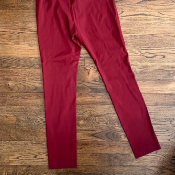 Theory Red Legging Style Pants - Picture 4 of 6